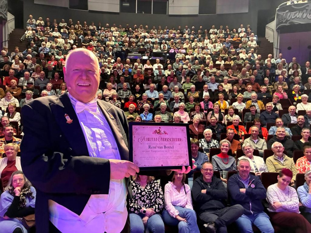 Jubileumonderscheiding René van Boxtel
