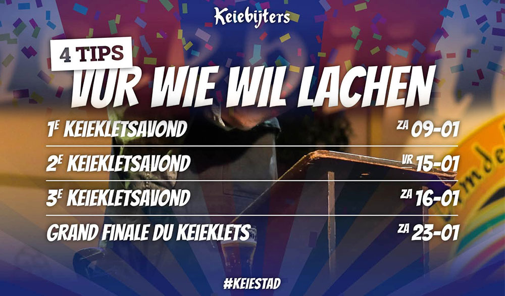 1e KeieKletsavond - Keiebijters Kletstoernooi